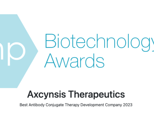 Axcynsis Therapeutics wins Best Antibody Conjugate Therapy Development Company 2023